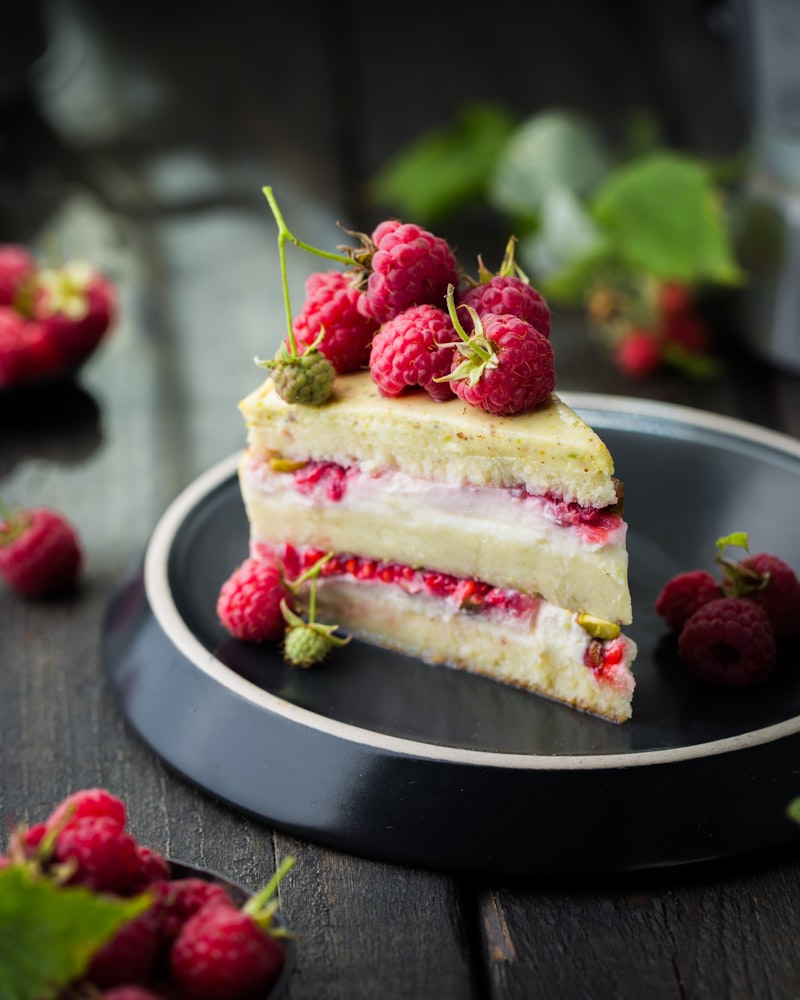 Raspberry Pistachio Tart