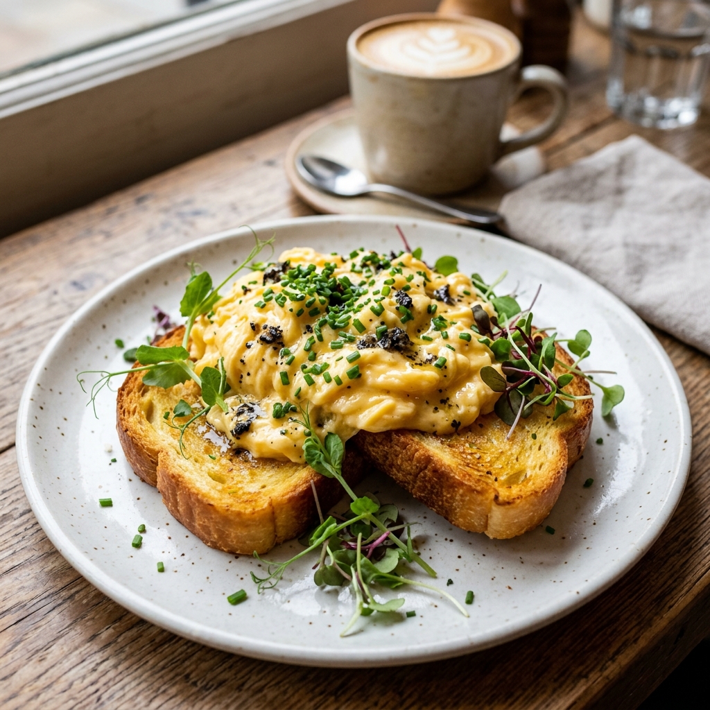 Truffle Scrambled Eggs