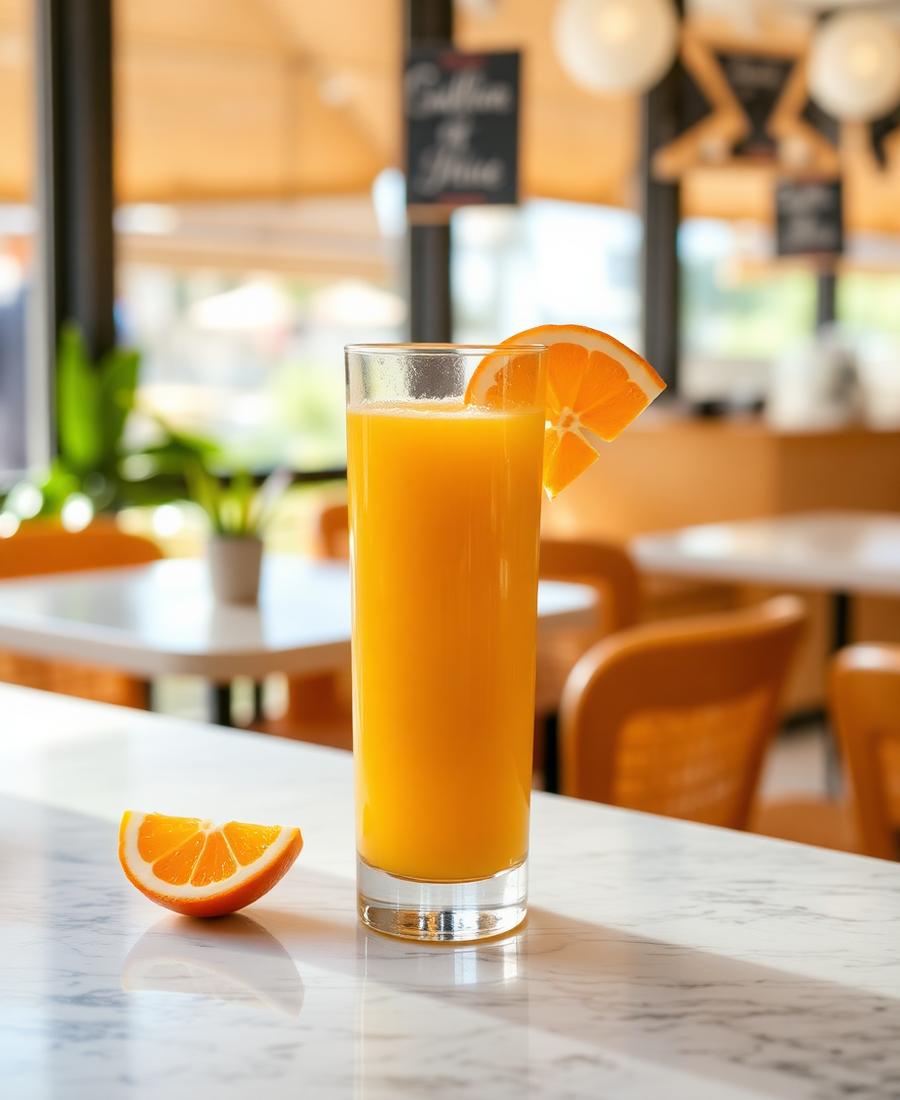 Cold-Pressed Fresh Orange Juice
