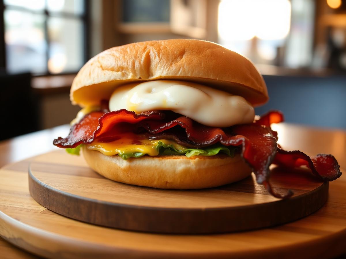 Tasmanian Smoked Salmon Bagel